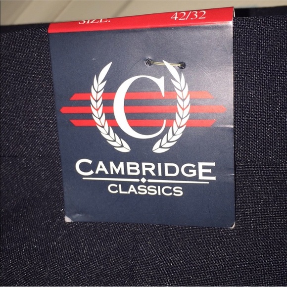 Men’s blue dress slacks - Picture 3 of 6